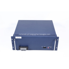 Bateria de lítio recarregável de 48V 100Ah conectada com o BMS